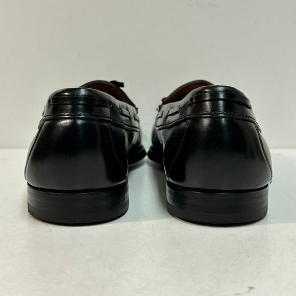 NEW HEELS Cole Haan Tassel Loafers Kiltie Black Made in Maine USA 11.5 D - Picture 7 of 13